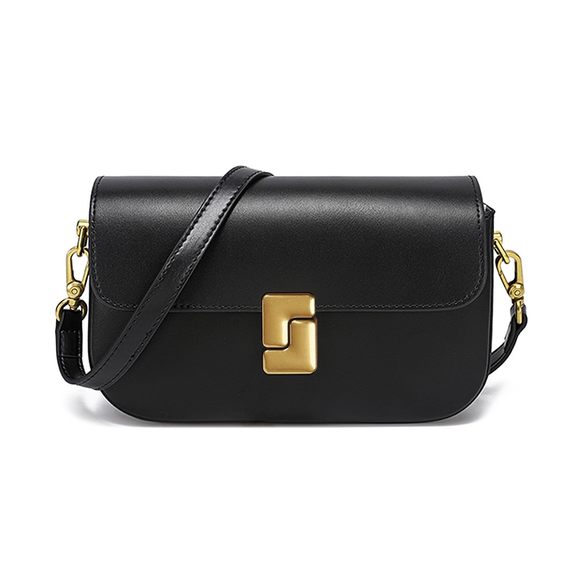 Soft Leather Crossbody Bag, Top Handle Shoulder Bag Removable ^_^ - Picture 1 of 6